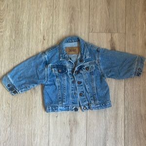 Vintage Baby Toddler Levi’s jean jacket 18 month